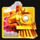 gold express scatter symbol icon