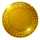 gold oceanica hold and win scatter symbol icon