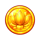 gold of diwali hold and win scatter symbol icon
