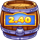 gold oktoberfest scatter 2 symbol icon