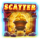 gold rush trio scatter symbol icon