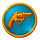 gold trio tres amigos expand scatter symbol icon
