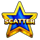 golden crown hold and win blue scatter symbol icon