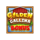 golden gallina scatter symbol icon