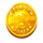 golden joker 100 scatter symbol icon