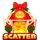 golden piggy farm xmas scatter barn symbol icon