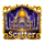 golden taj mahal symbol scatter icon