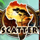 gorilla scatter symbol icon