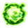 great ghosts green scatter symbol icon