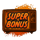 green and wild super scatter symbol icon