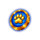 groovin tiger blue scatter symbol icon