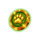 groovin tiger green scatter symbol icon