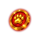 groovin tiger red scatter symbol icon