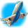 hangovers and holidays plane symbol icon