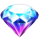 harley surprize diamond scatter symbol icon