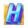 hyper strike cash megaways scatter h symbol icon