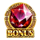 jaguar gems pot scatter symbol icon