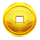 japanese coin hold the spin scatter coin symbol icon
