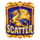 king and flame scatter symbol icon