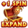 last laugh expand extra spin scatter symbol icon