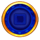 leaves of fortune blue scatter symbol icon