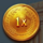 legion gold unleashed coin symbol icon