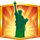 liberty rush scatter symbol icon