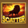 lion gold scatter symbol icon