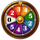 lucky girls wheel symbol icon