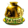 lucky golden dice scatter symbol icon