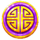 mahjong wins triple pot purple scatter symbol icon