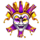 mardi gras super wins scatter symbol icon