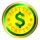 money 5 booster scatter 2 symbol icon