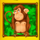 monkey jackpot scatter symbol icon