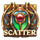 mummy hunter scatter symbol icon