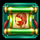 new year rising scatter symbol icon