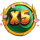 panda goes boom scatter symbol icon