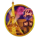 paris city of lights scatter symbol icon