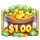 pelican payday money scatter symbol icon