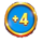 piggies and diamonds scatter 3 symbol1 icon
