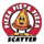 pizza pizza pizza scatter symbol icon