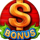 pumpkin cash scatter symbol icon