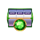rapid gems green super jewel scatter symbol icon