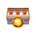 rapid gems yellow super jewel scatter symbol icon