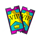 rave riot scatter symbol icon