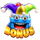 real prize 7s scatter symbol icon