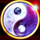 red fortune scatter symbol icon