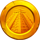 rise of aztec lock and slingo coin scatter symbol icon