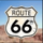 road trip scatter symbol icon