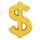 royal gold rush scatter dollar symbol icon